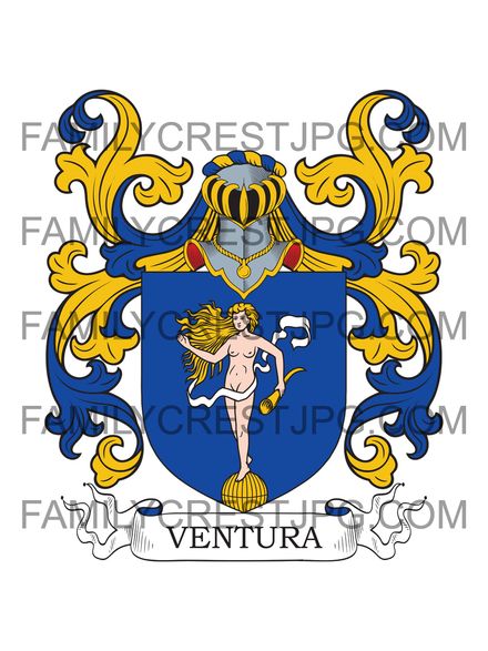 Ventura Family Crest - Sicily
