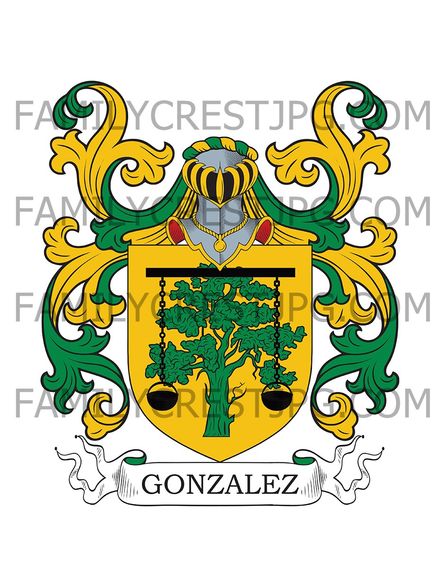 Gonzalez Family Crest