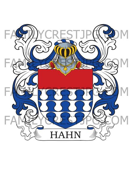 Hahn Family Crest