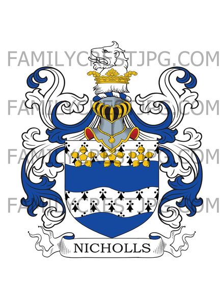 Nicholls Family Crest