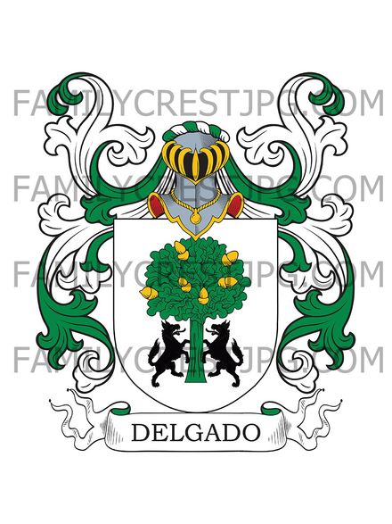 Delgado Family Crest