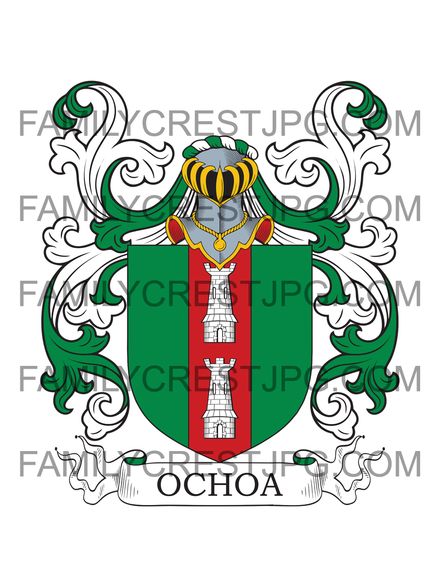Ochoa Family Crest