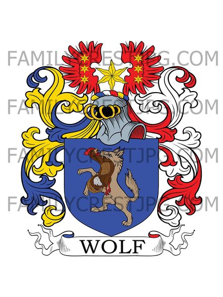 Wolf Family Crest