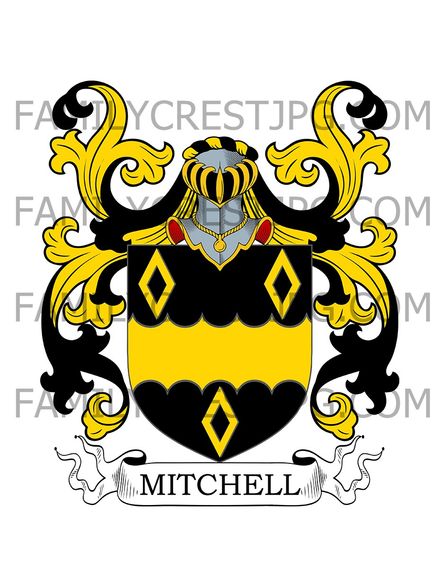 Mitchell Family Crest - Scotland