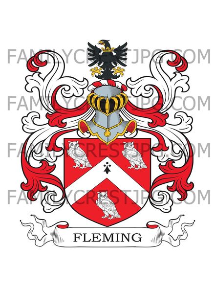Fleming Family Crest