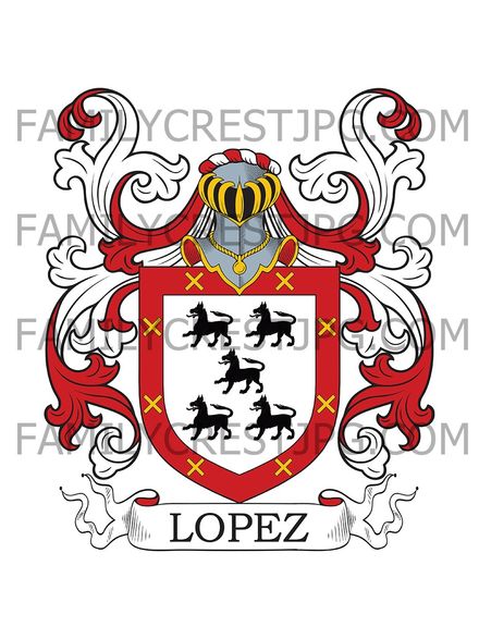 Lopez Family Crest