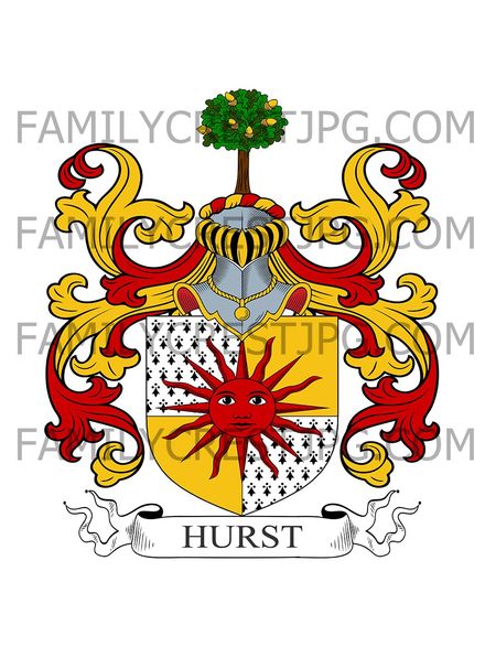 Hurst Family Crest