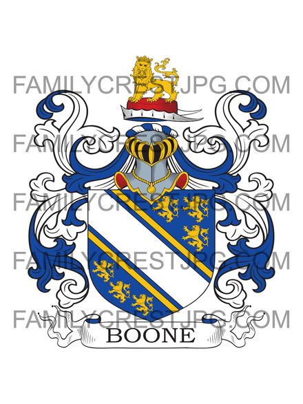 Boone Family Crest