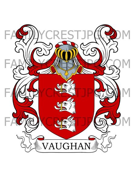 Vaughan Family Crest