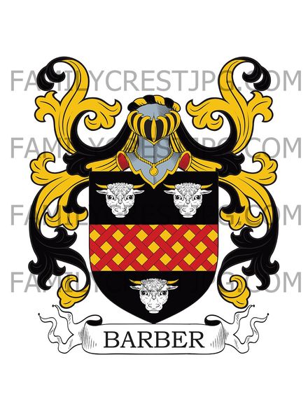 Barber Family Crest