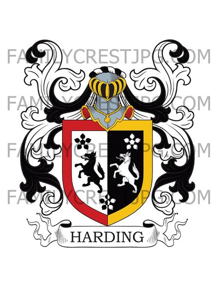 Harding Family Crest