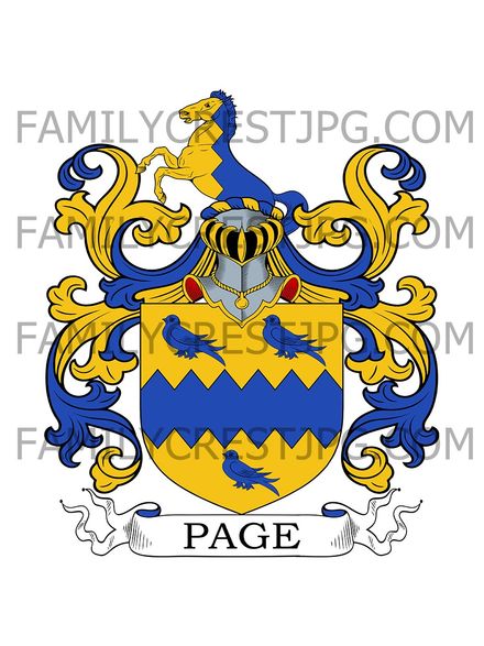Page Family Crest