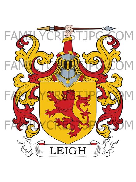 Leigh Family Crest