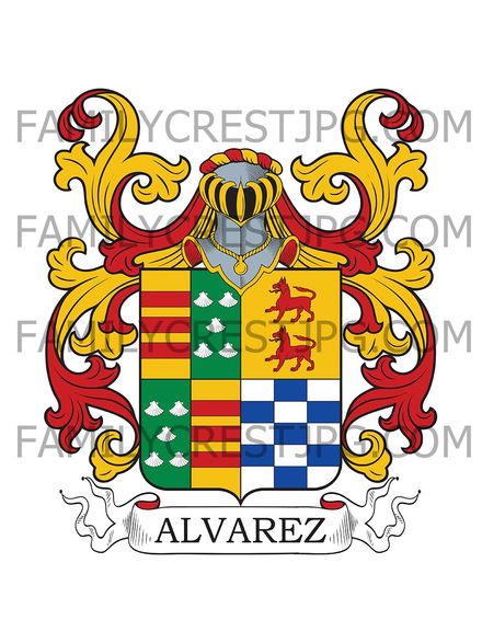 Alvarez Family Crest