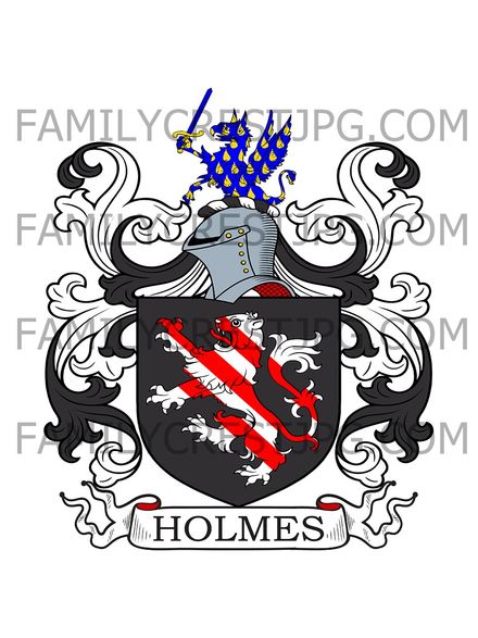 Holmes Family Crest