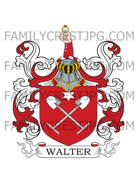 Walter Family Crest - Brandenburg
