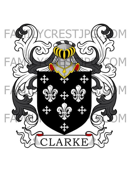 Clarke Family Crest