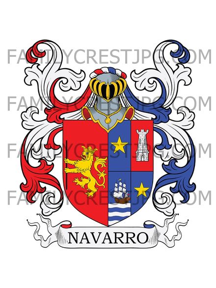 Navarro Family Crest