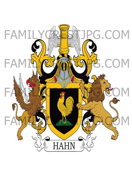 Hahn Family Crest