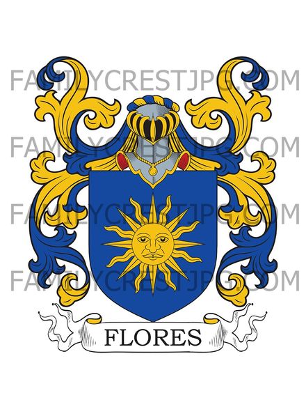 Flores Family Crest