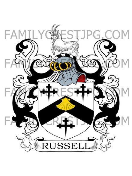 Russell Family Crest