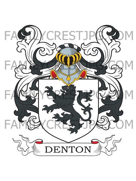 Denton Family Crest