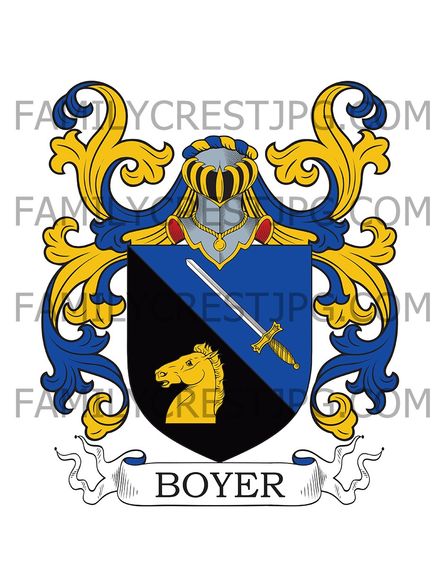 Boyer Family Crest