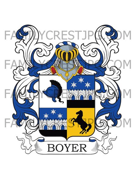 Boyer Family Crest