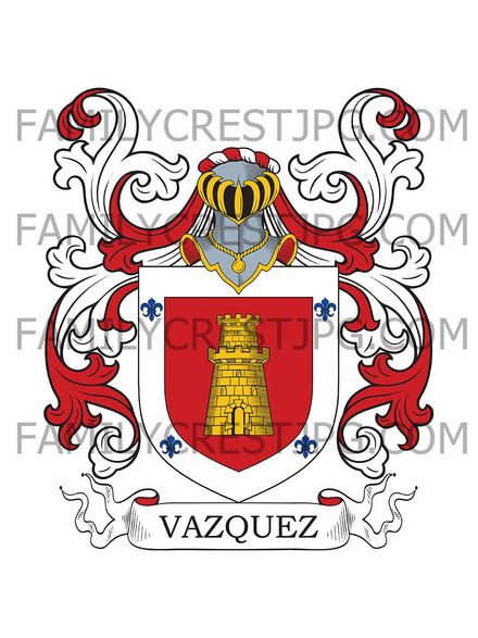 Vazquez Family Crest