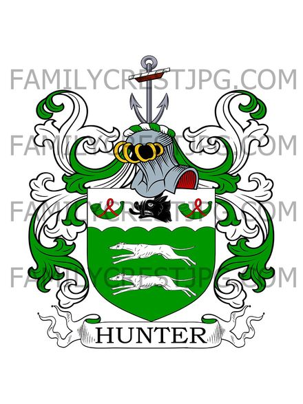 Hunter Family Crest