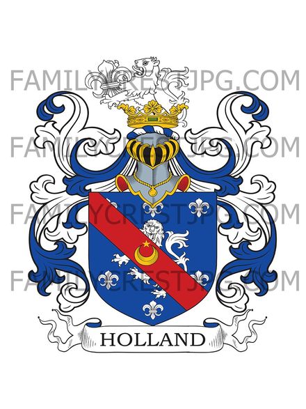 Holland Family Crest