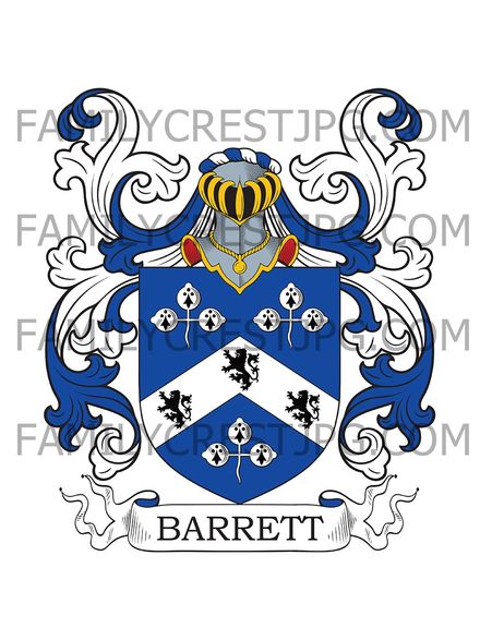 Barrett Family Crest