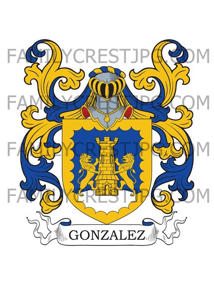 Gonzalez Family Crest