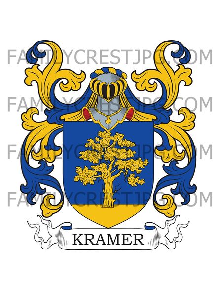 Kramer Family Crest - Nuremberg