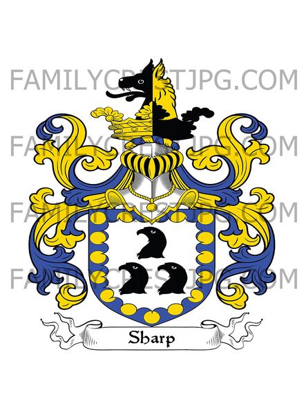 Sharp Family Crest