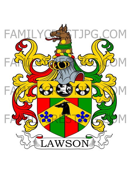 Lawson Family Crest