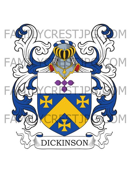 Dickinson Family Crest