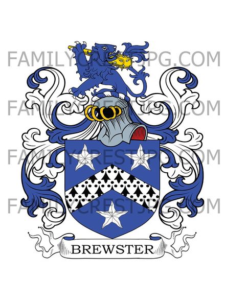 Brewster Family Crest