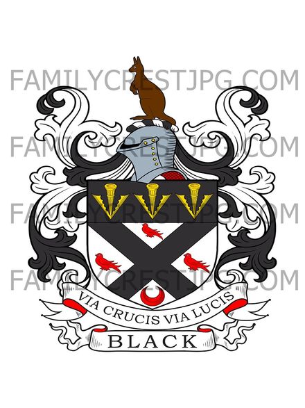 Black Family Crest