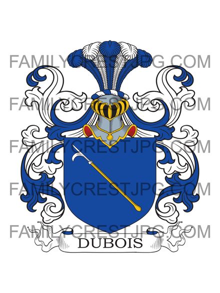 Dubois Family Crest - Basel, Switzerland