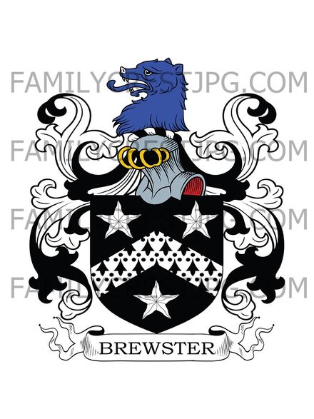 Brewster Family Crest