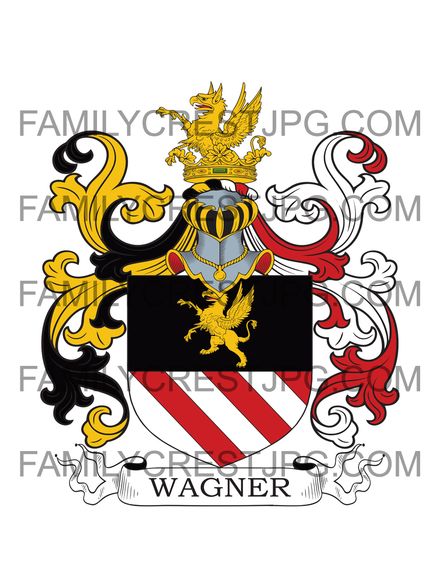 Wagner Family Crest - 1653
