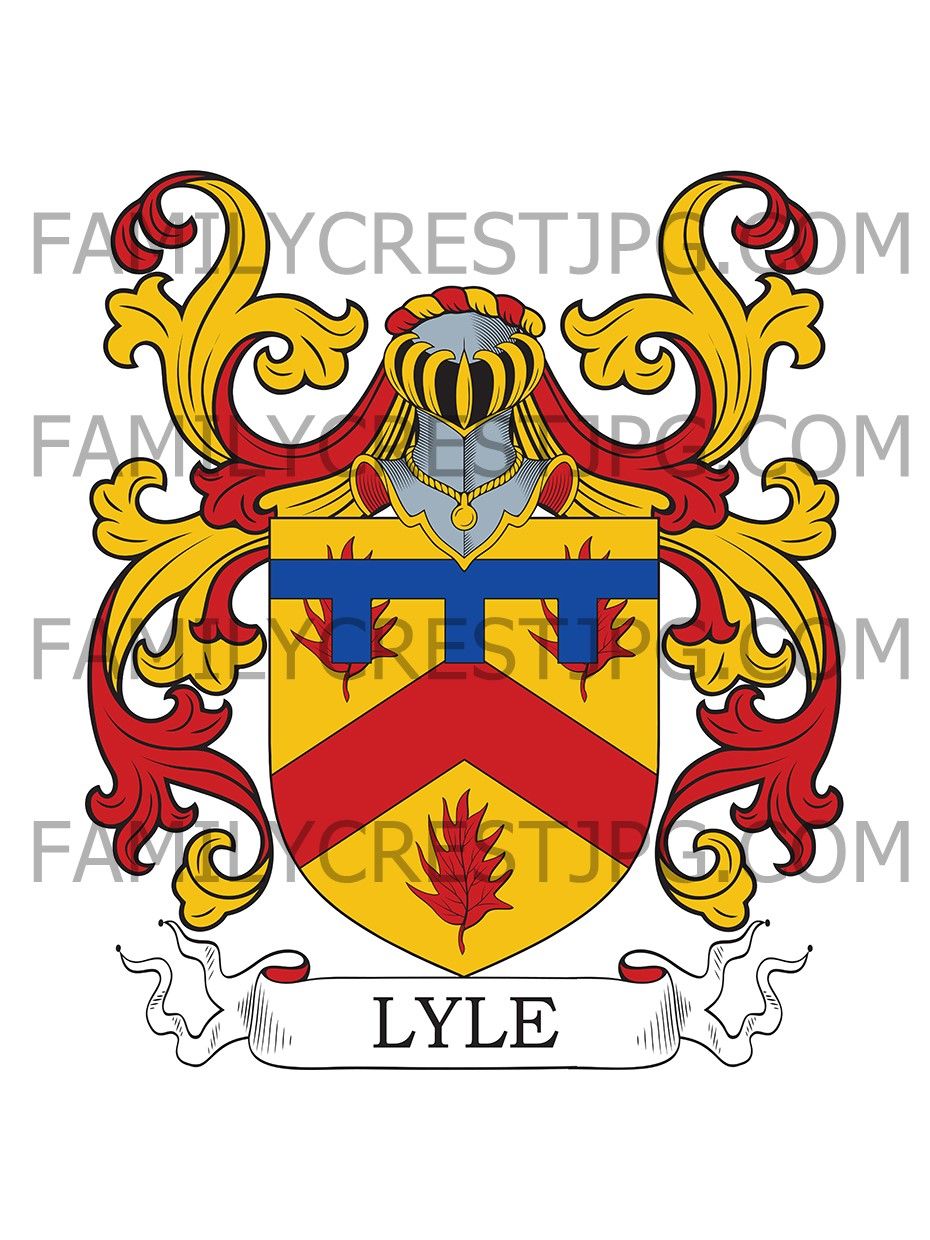 Lyle Family Crest - Hampshire, England