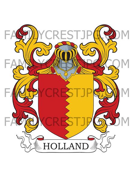 Holland Family Crest