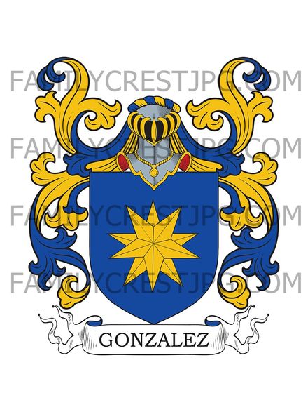 Gonzalez Family Crest