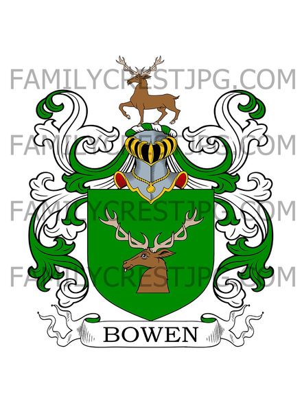 Bowen Family Crest