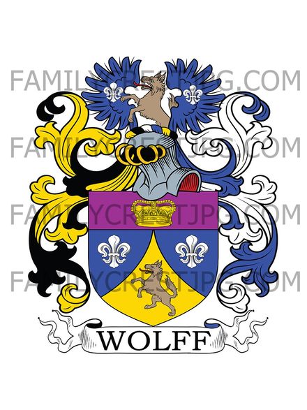 Wolff Family Crest