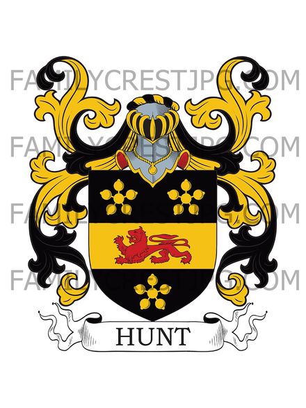 Hunt Family Crest