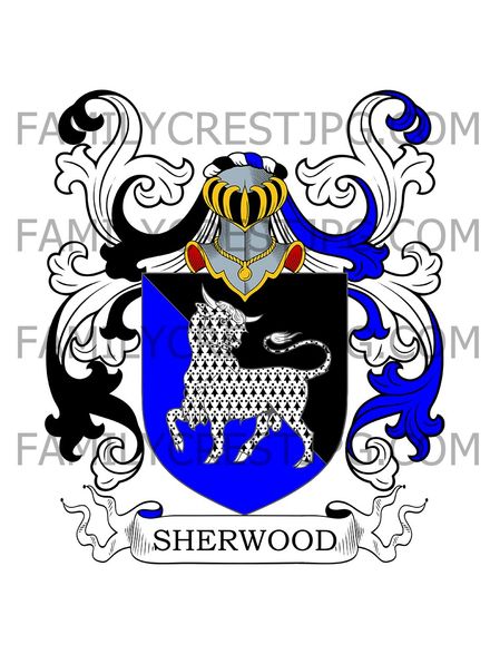 Sherwood Family Crest