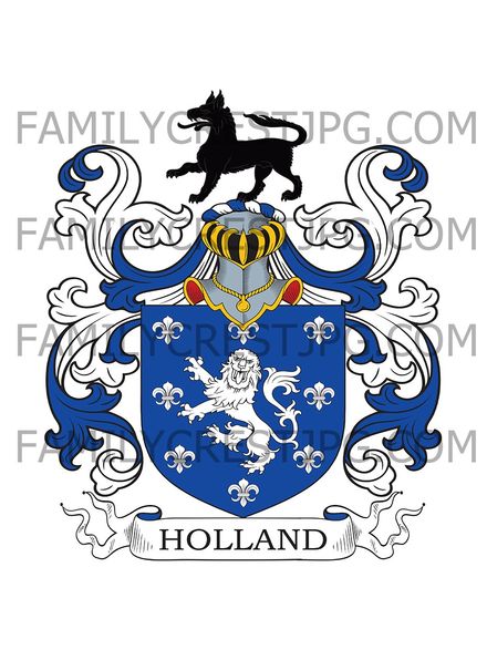 Holland Family Crest